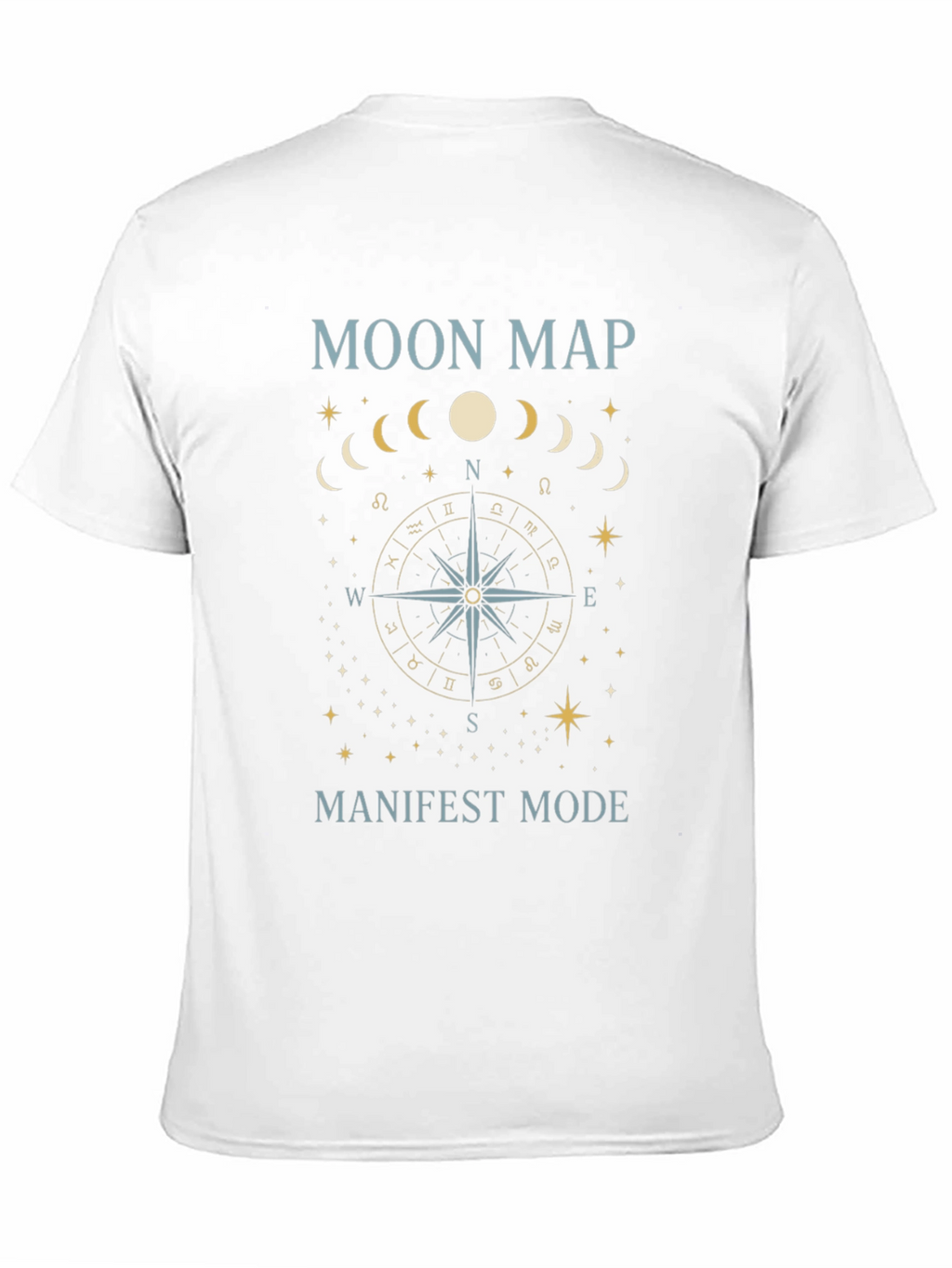 Moon Map Manifest Mode Graphic Tee