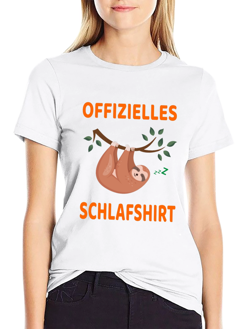 Officelles Schlafshirt Sloth T-Shirt