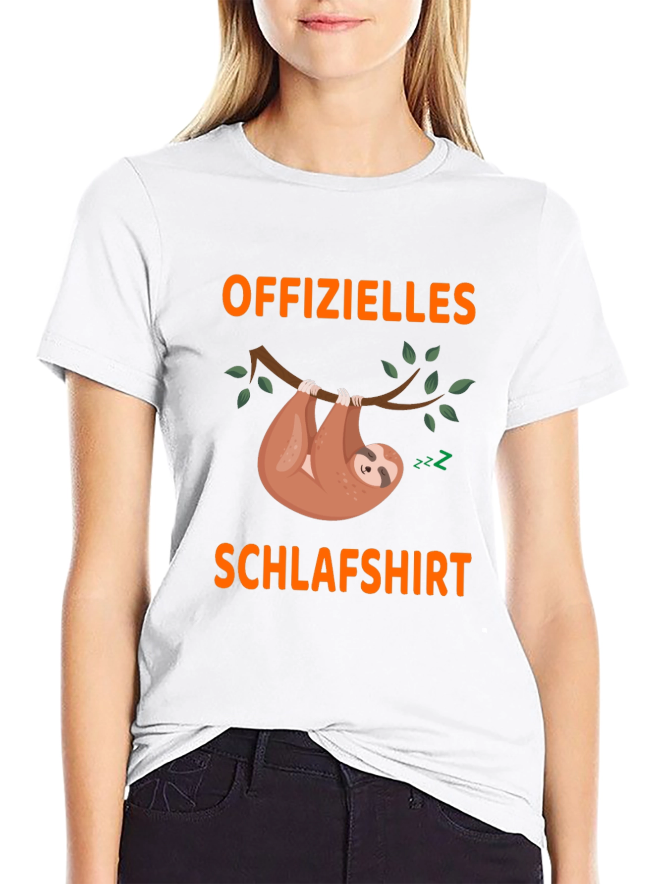 Officelles Schlafshirt Sloth T-Shirt