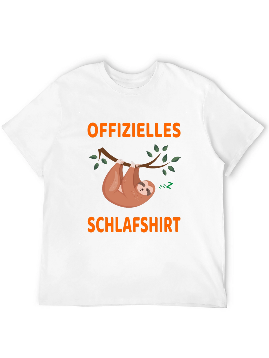 Officelles Schlafshirt Sloth T-Shirt