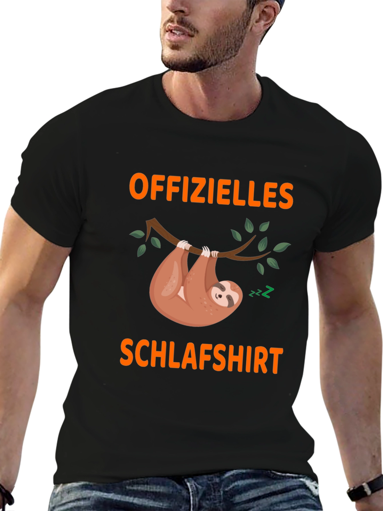 Officelles Schlafshirt Sloth T-Shirt