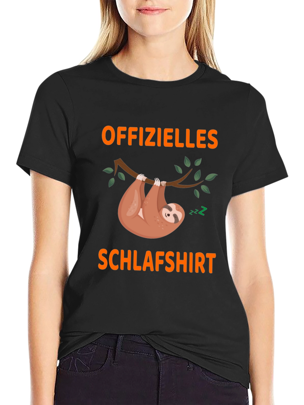 Officelles Schlafshirt Sloth T-Shirt
