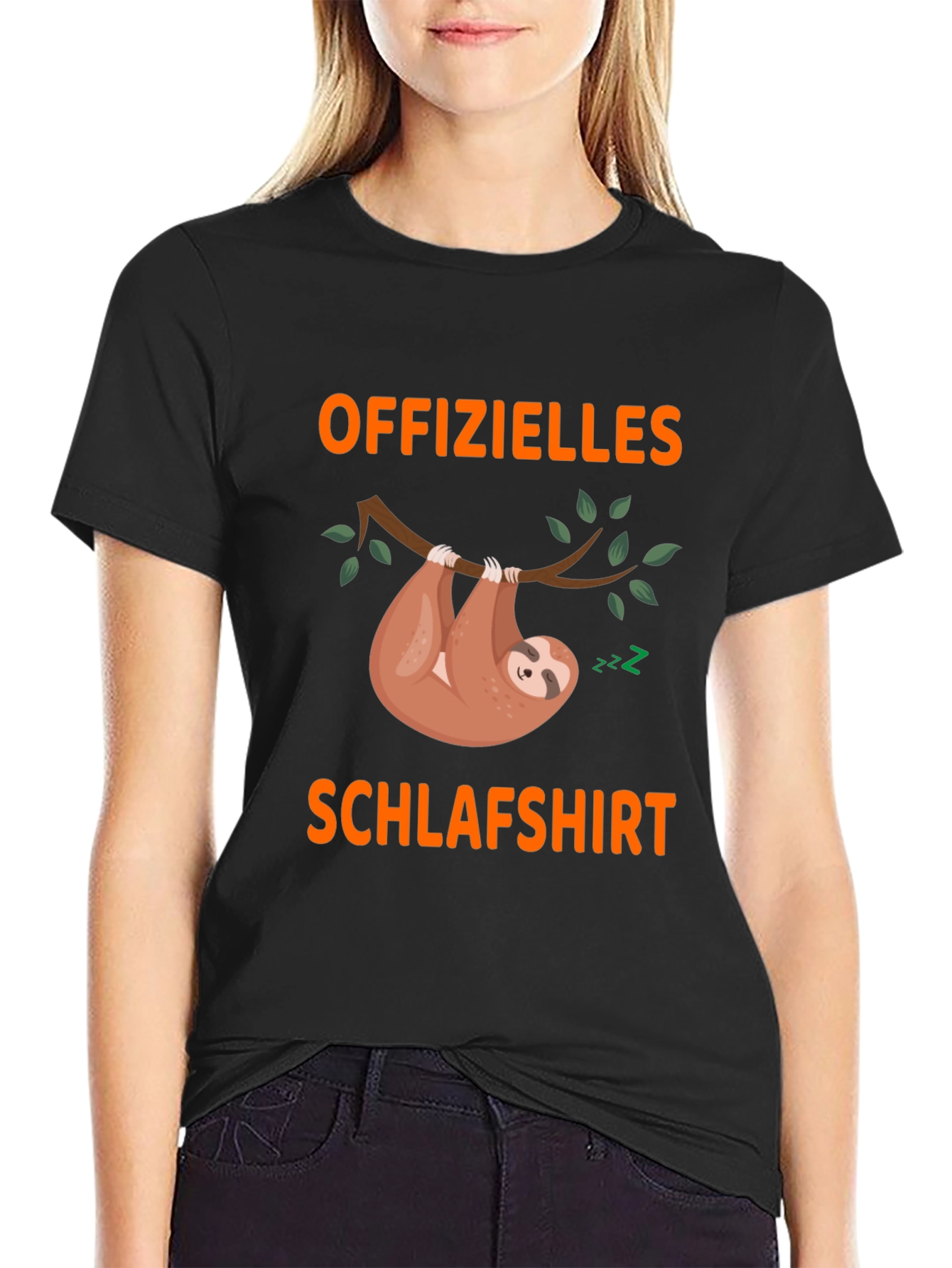 Officelles Schlafshirt Sloth T-Shirt