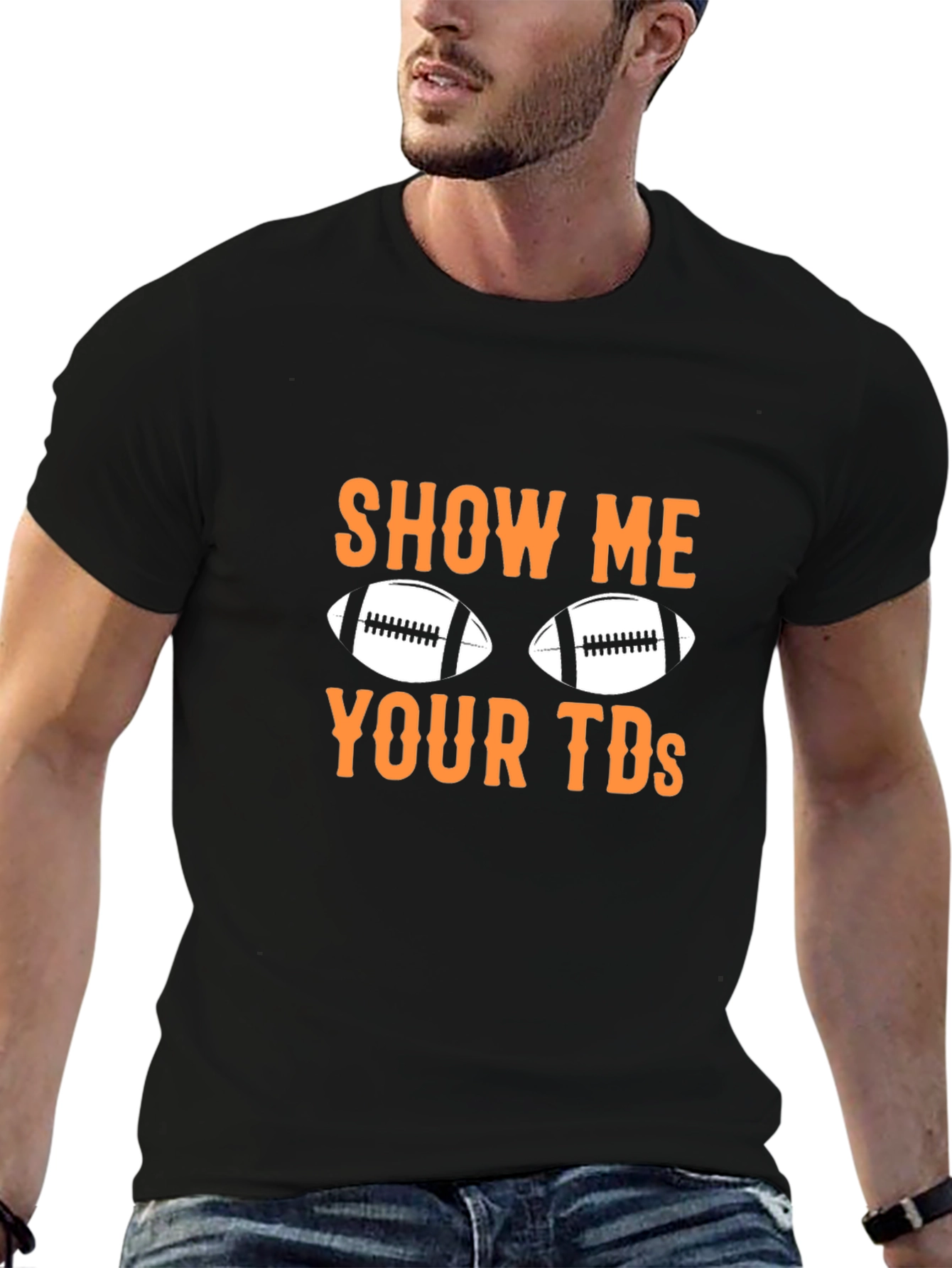 Show Me Your TDs Football Graphic Tee