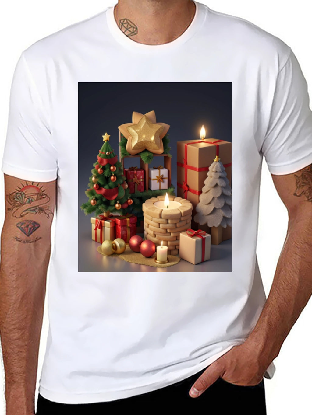 Festive Christmas Holiday T-Shirt