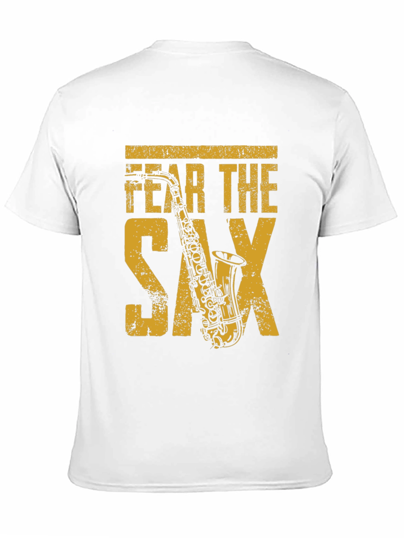 Fear The Sax T-Shirt - Musician Novelty Tee