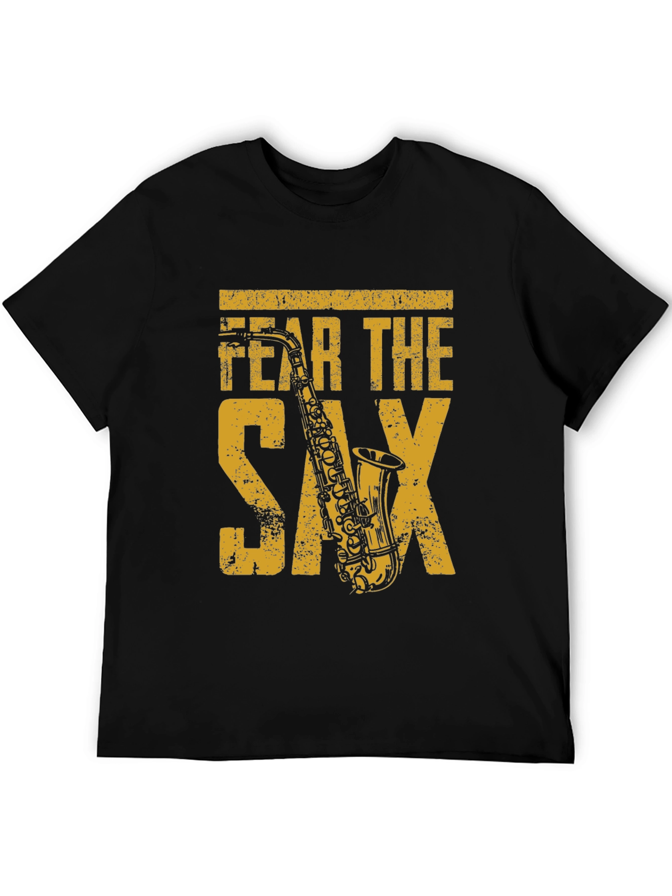 Fear The Sax T-Shirt - Musician Novelty Tee