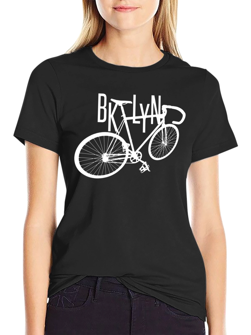 Brooklyn Bicycle Graphic T-Shirt