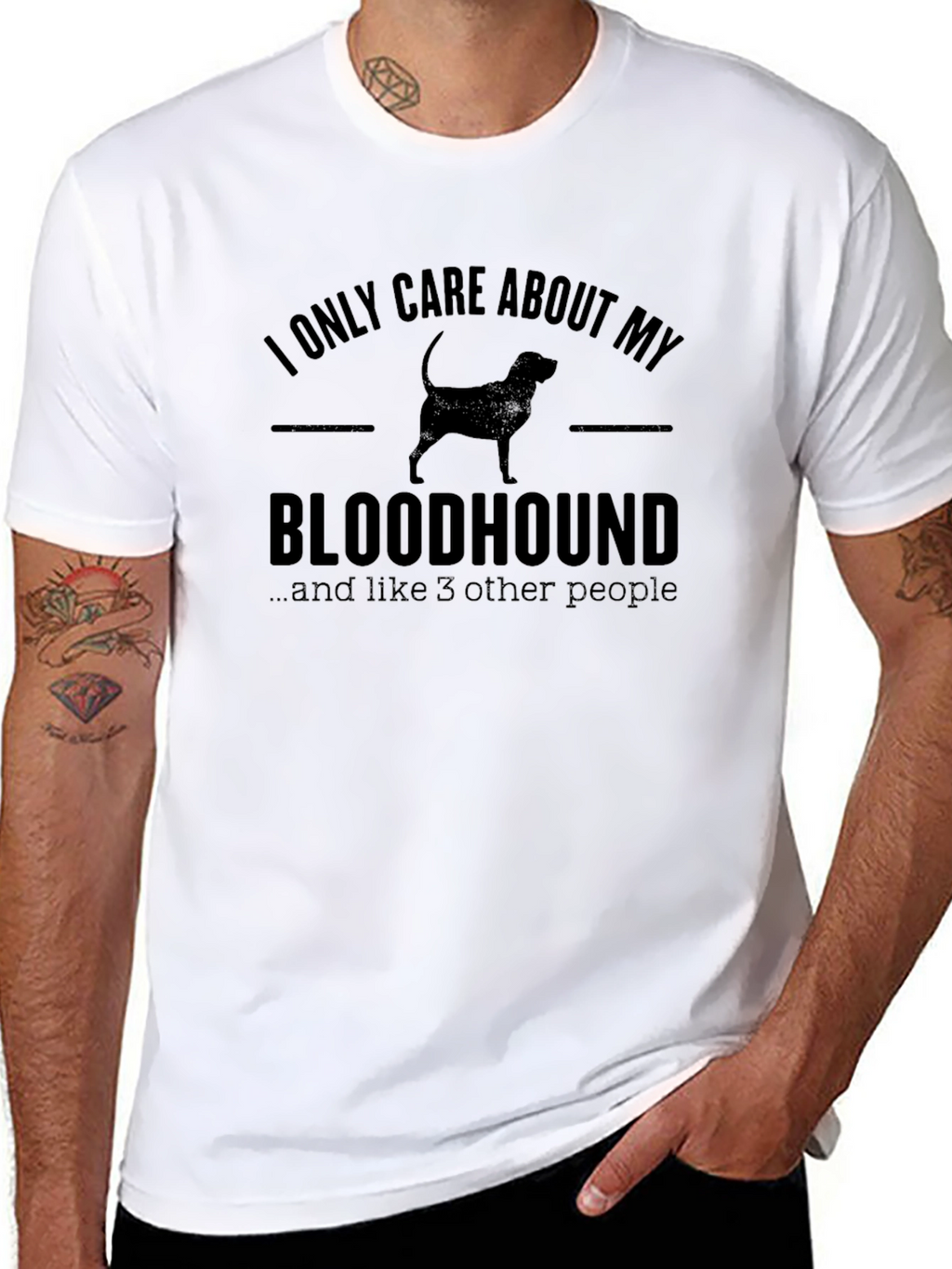 Bloodhound Dog Lover T-Shirt - Funny Pet Owner Tee
