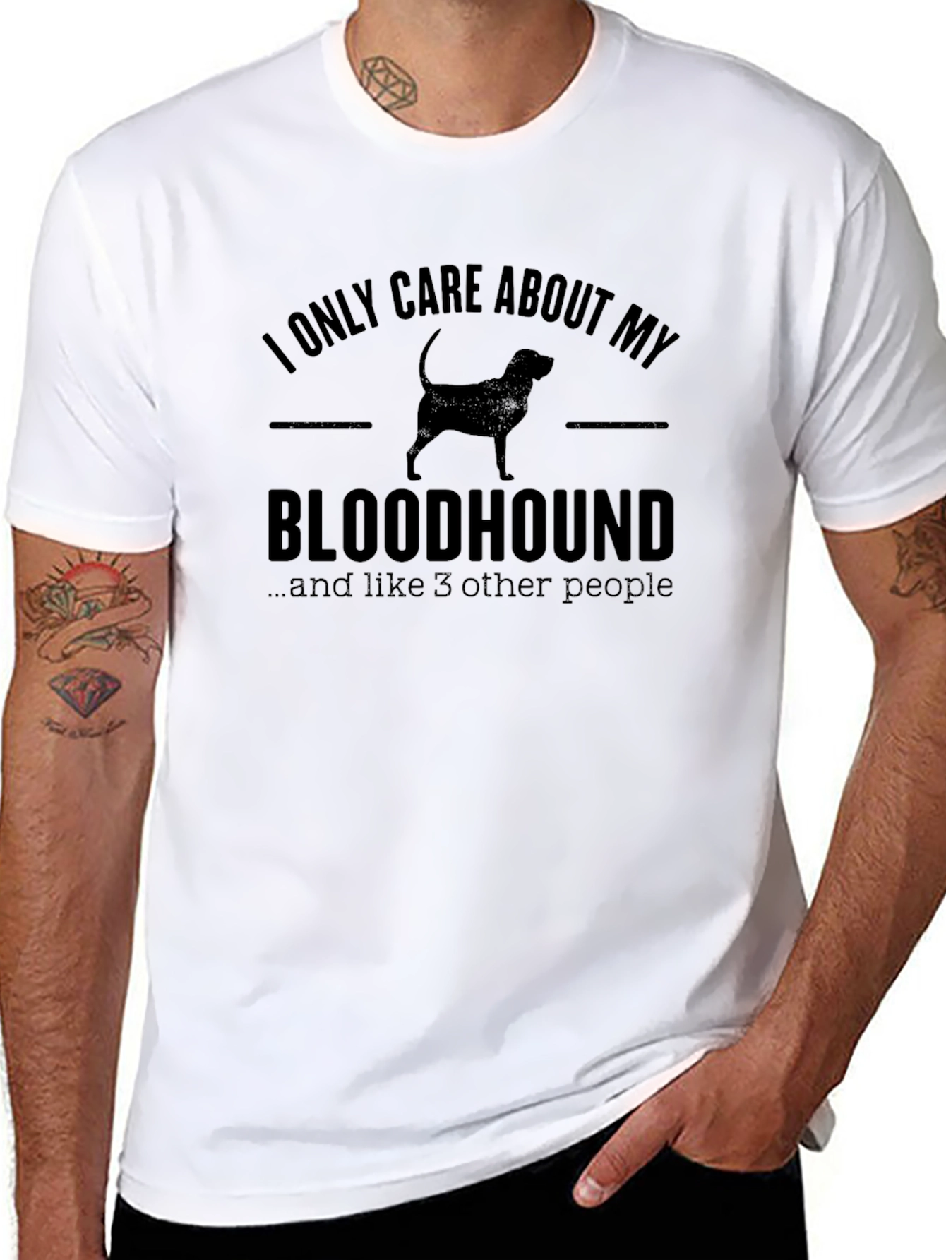 Bloodhound Dog Lover T-Shirt - Funny Pet Owner Tee