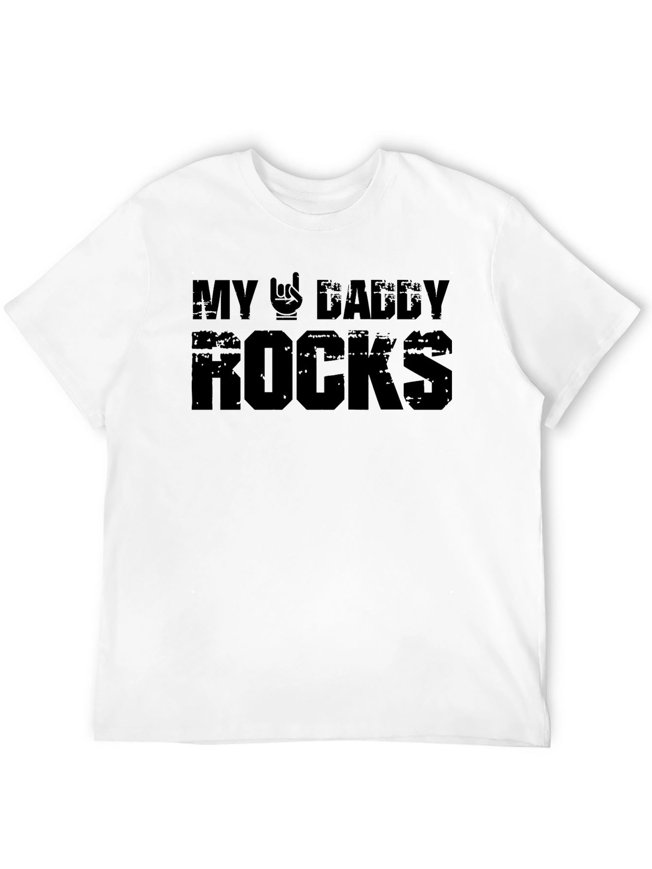 My Daddy Rocks Graphic T-Shirt