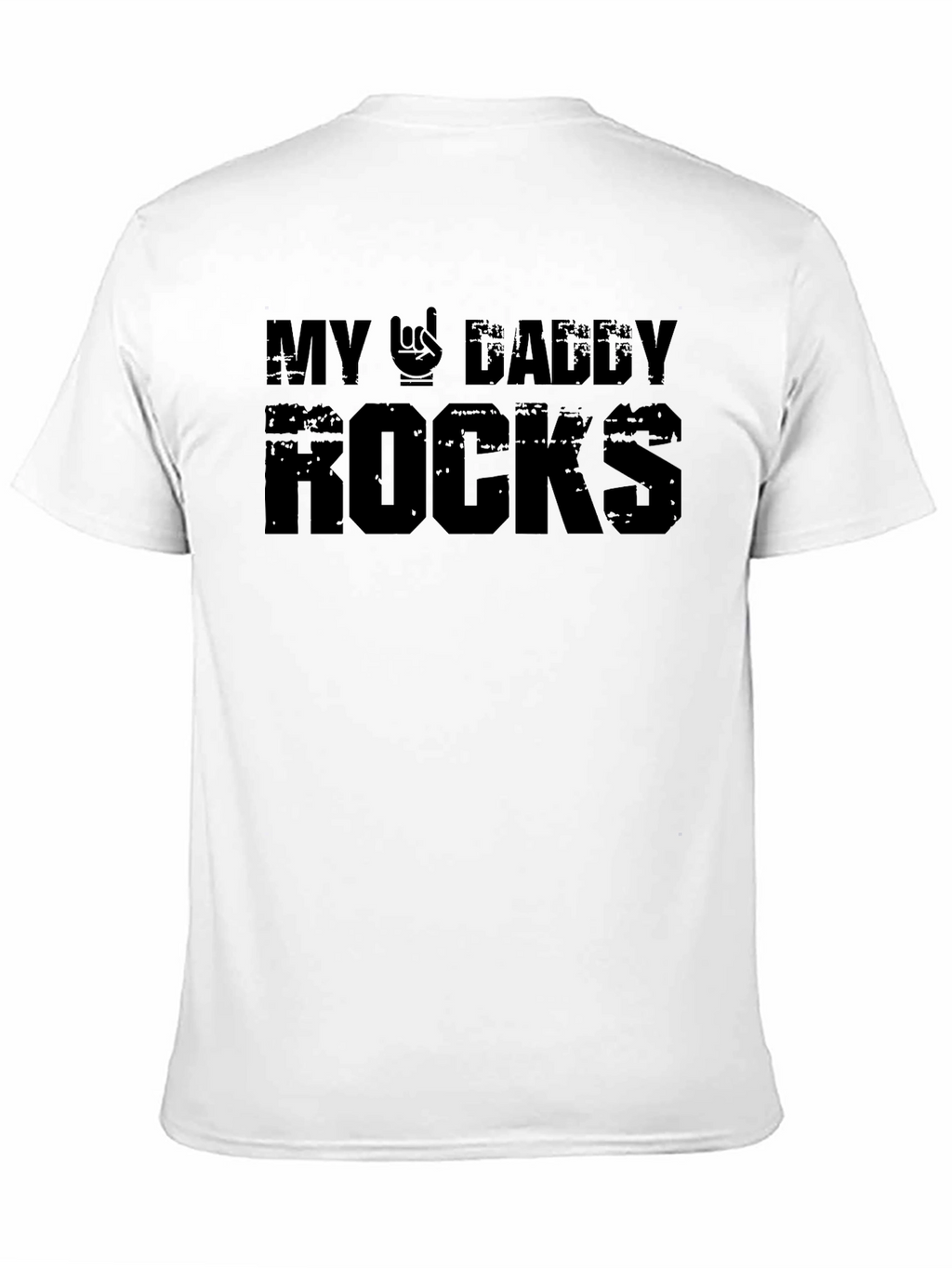My Daddy Rocks Graphic T-Shirt