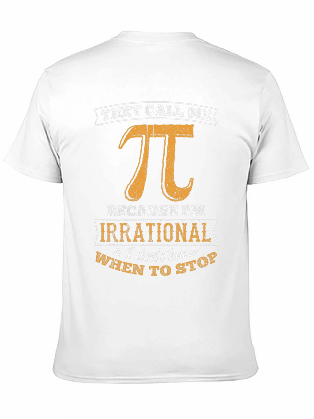 Irrational Pi T-Shirt - Funny Math Geek Tee