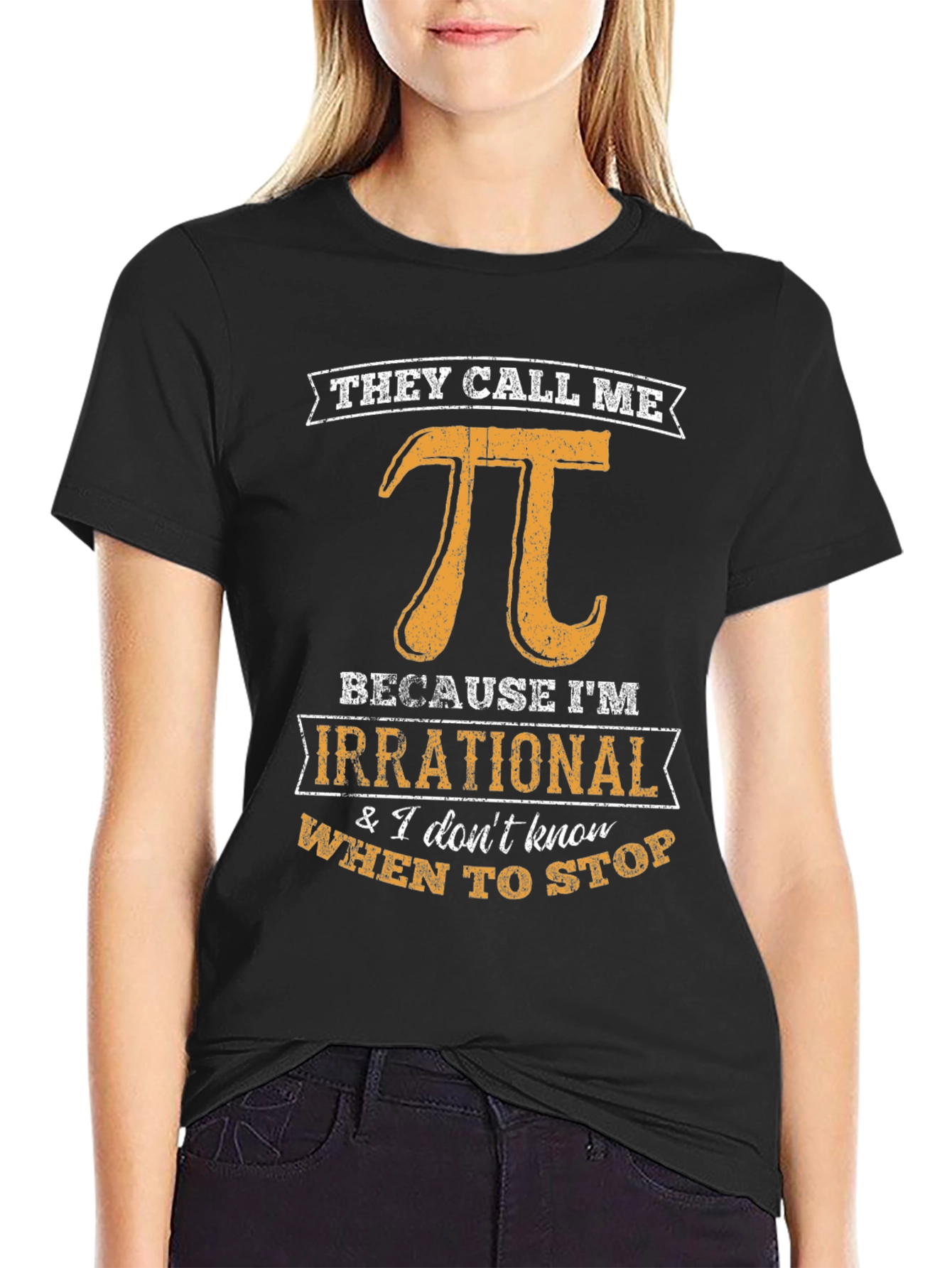 Irrational Pi T-Shirt - Funny Math Geek Tee