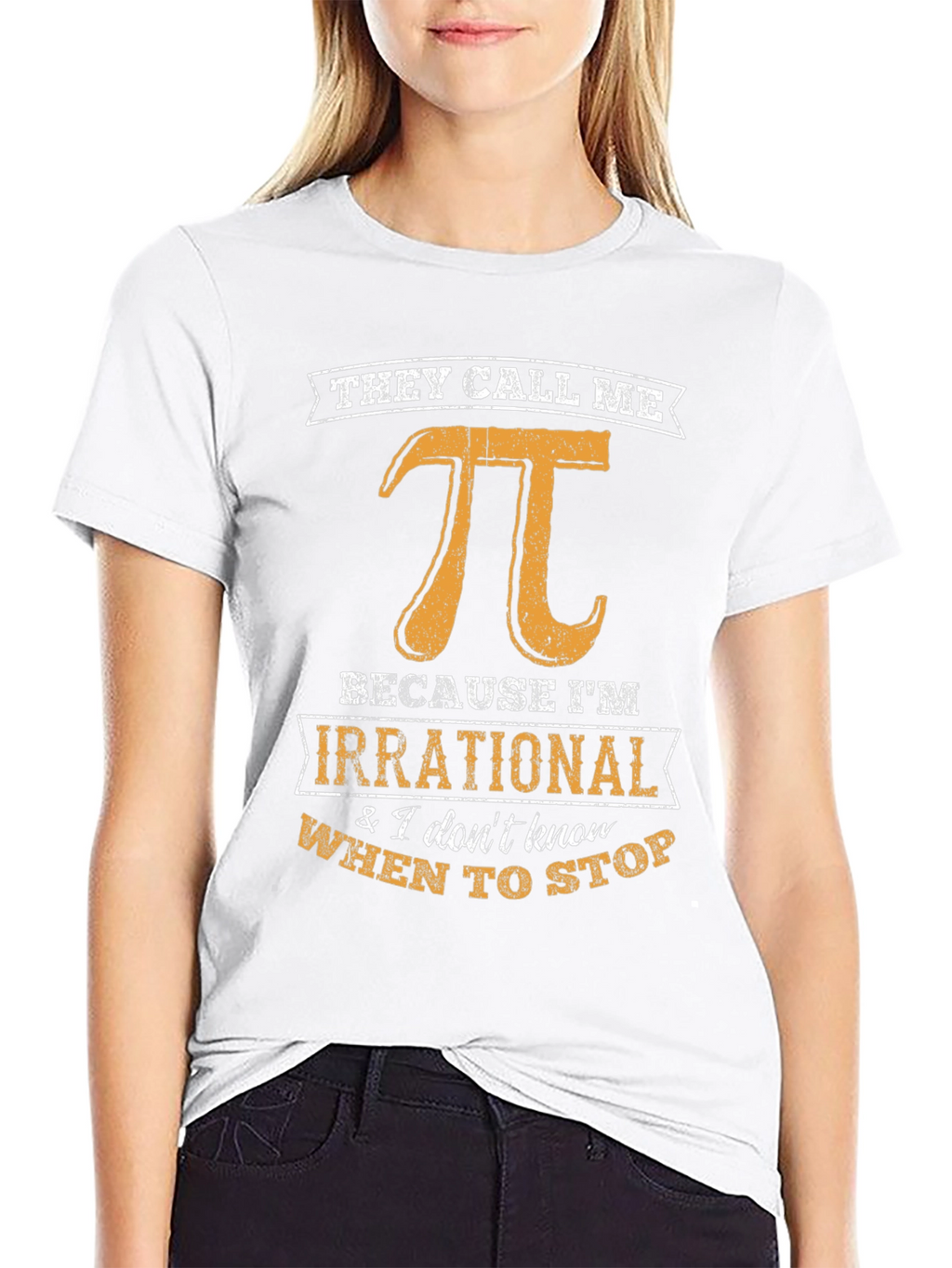 Irrational Pi T-Shirt - Funny Math Geek Tee