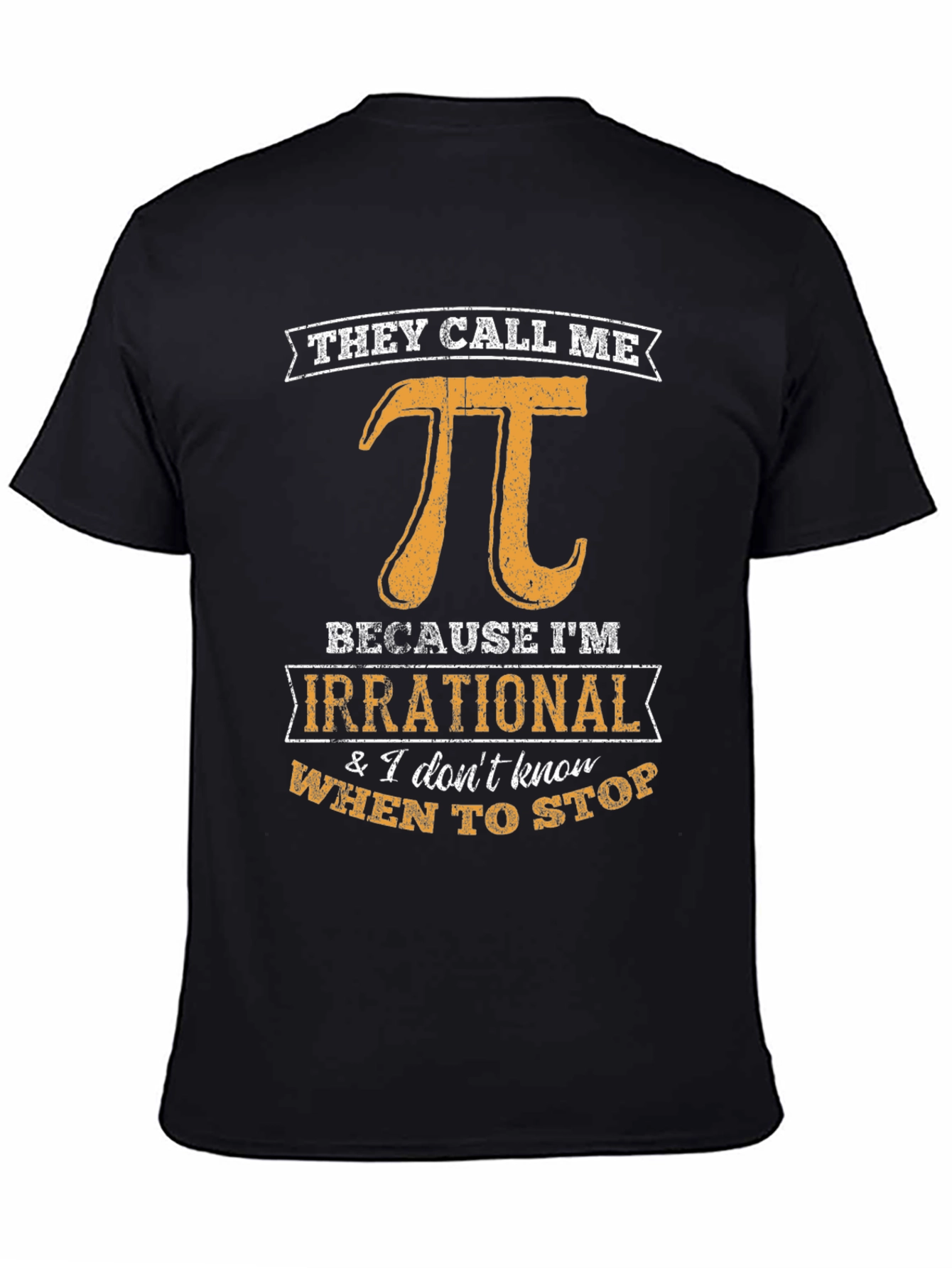 Irrational Pi T-Shirt - Funny Math Geek Tee