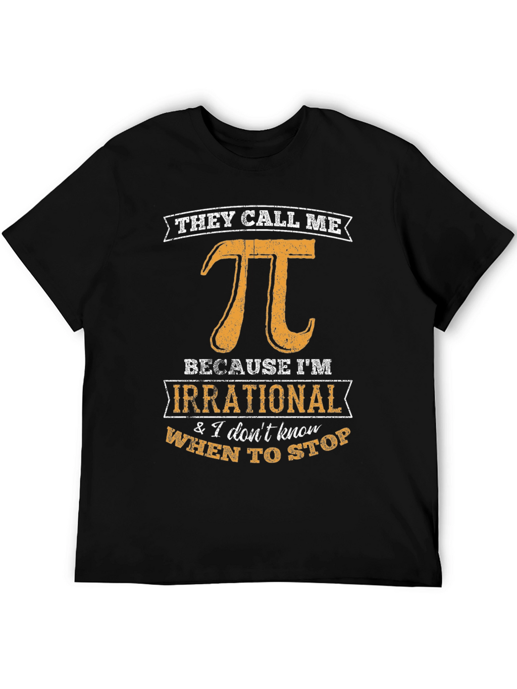 Irrational Pi T-Shirt - Funny Math Geek Tee