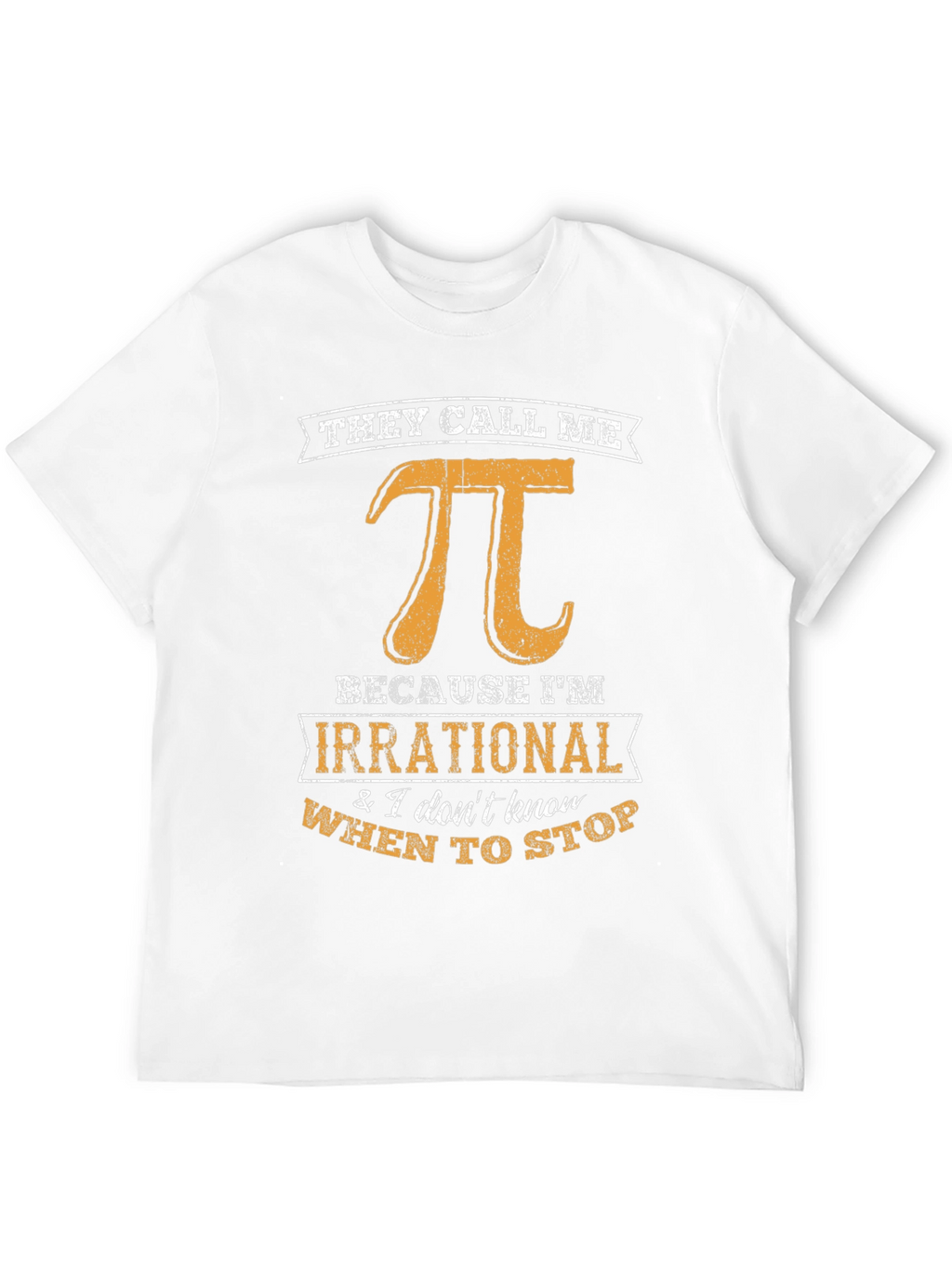 Irrational Pi T-Shirt - Funny Math Geek Tee