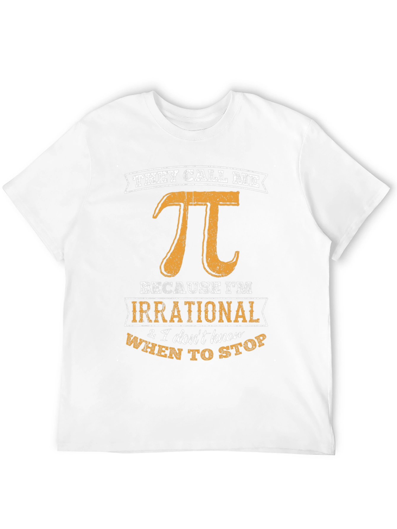 Irrational Pi T-Shirt - Funny Math Geek Tee