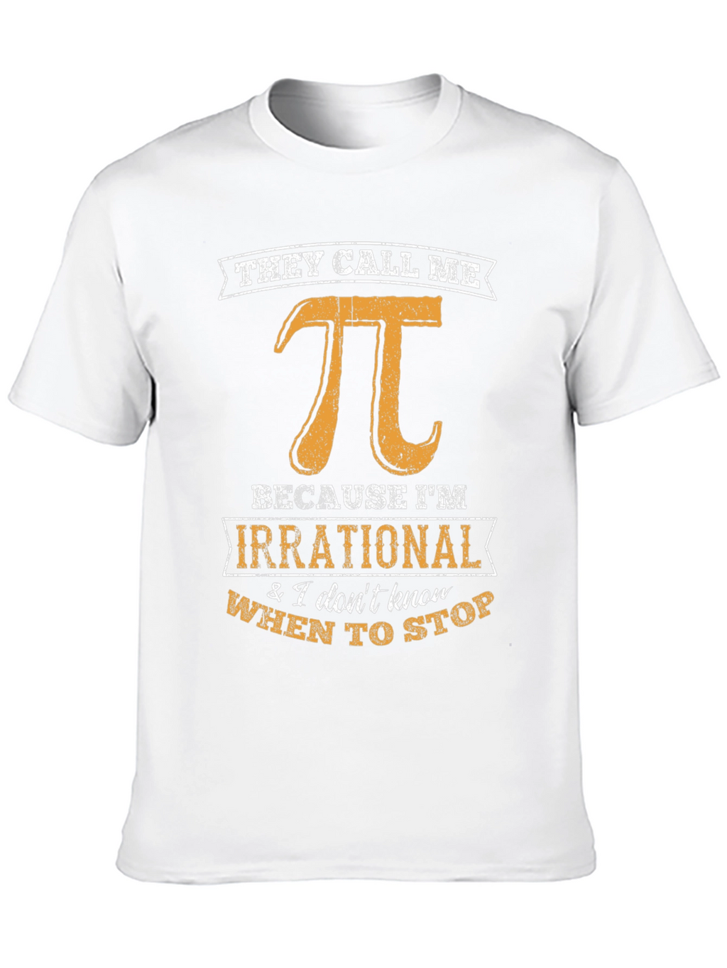 Irrational Pi T-Shirt - Funny Math Geek Tee