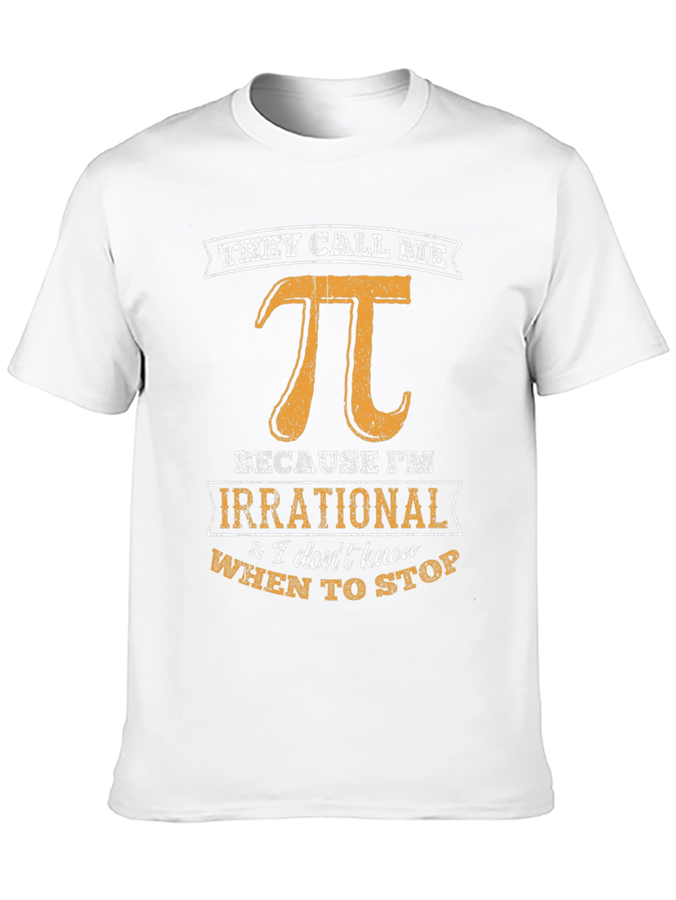 Irrational Pi T-Shirt - Funny Math Geek Tee