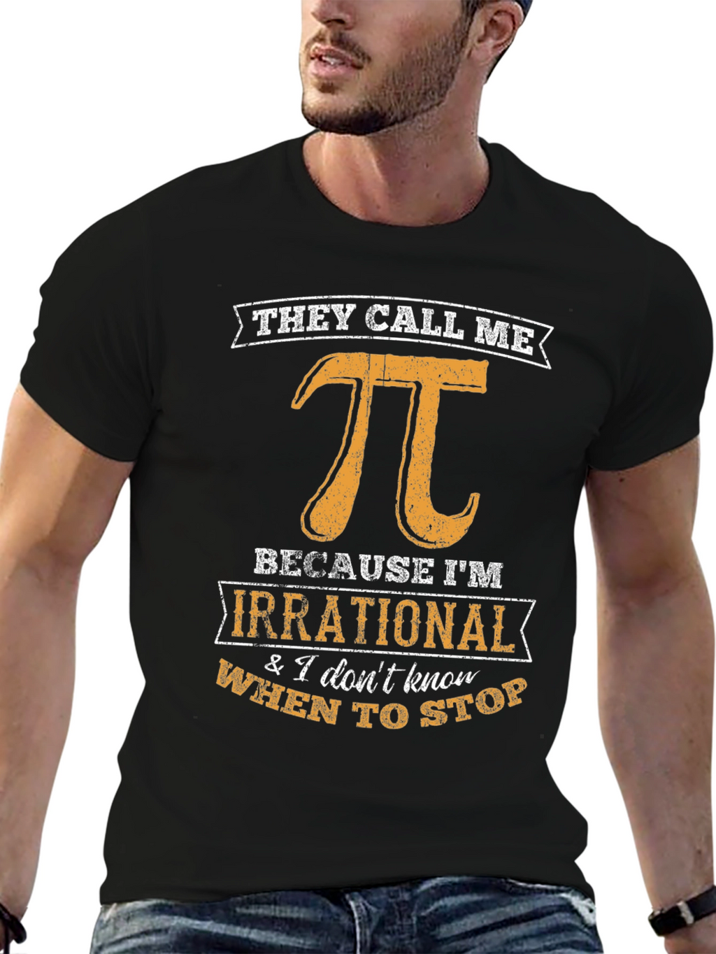 Irrational Pi T-Shirt - Funny Math Geek Tee