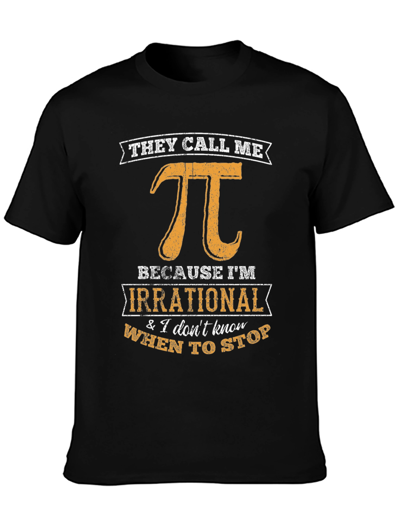 Irrational Pi T-Shirt - Funny Math Geek Tee