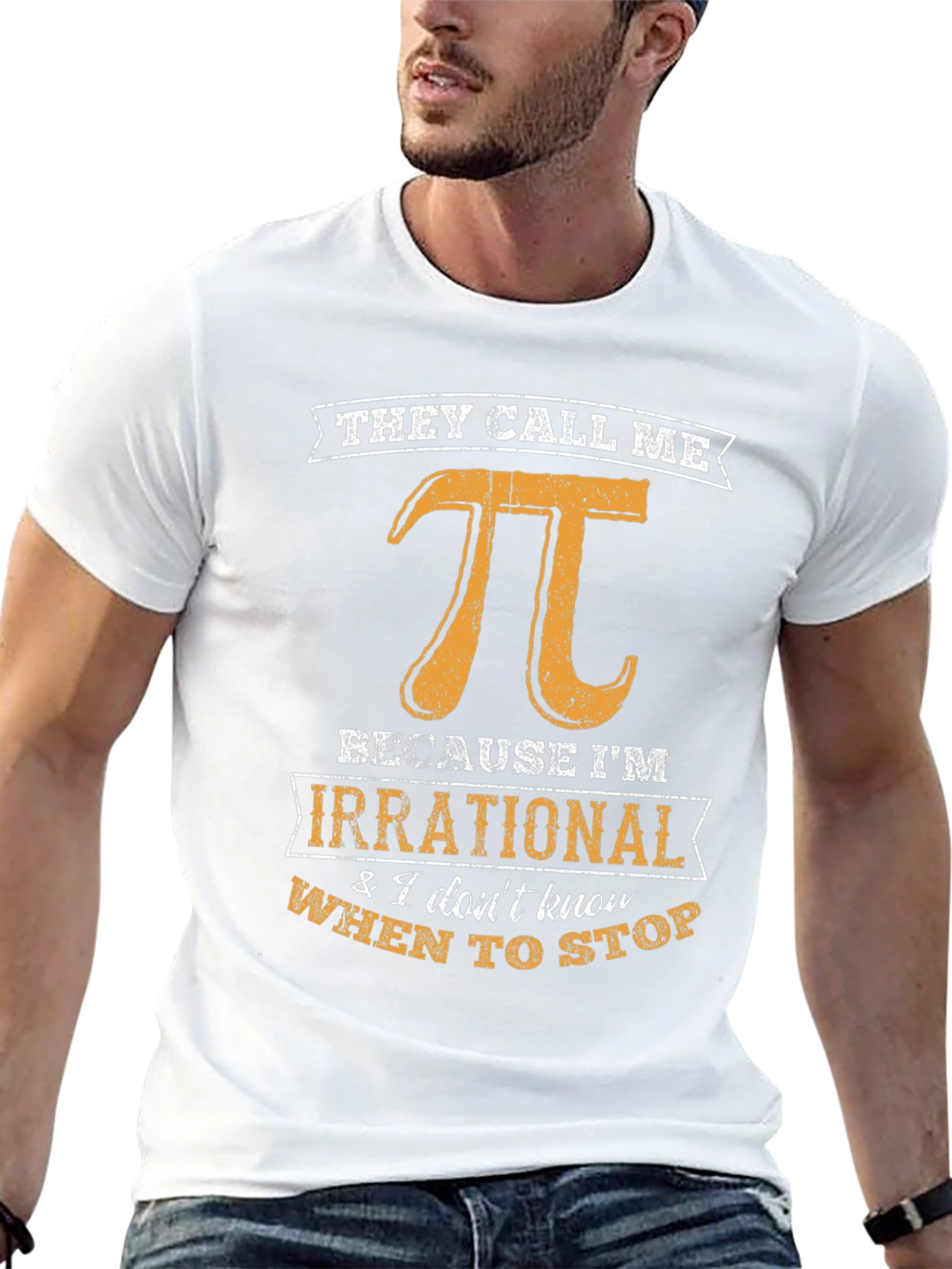 Irrational Pi T-Shirt - Funny Math Geek Tee