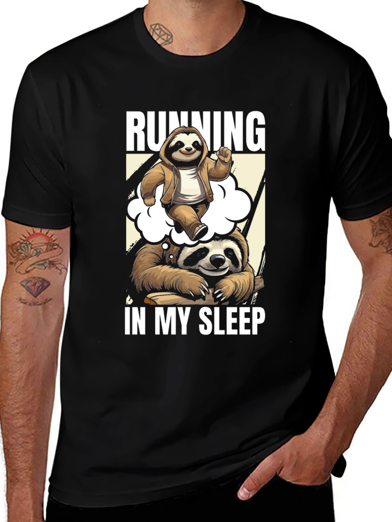 Running in My Sleep Sloth T-Shirt