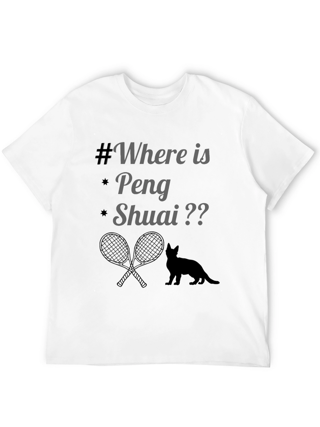 Where is Peng Shuai T-Shirt