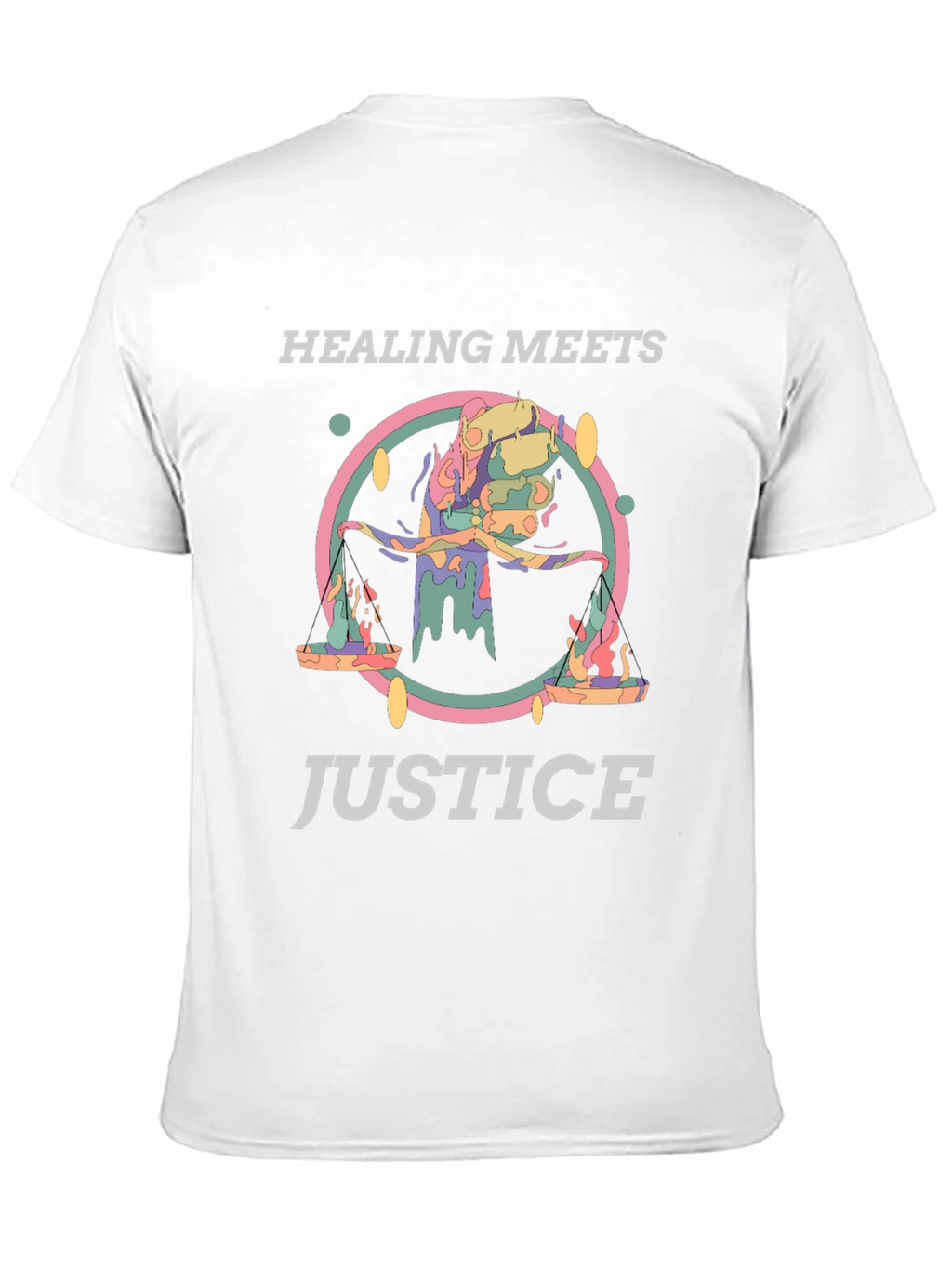 Healing Meets Justice Graphic Tee - Unisex