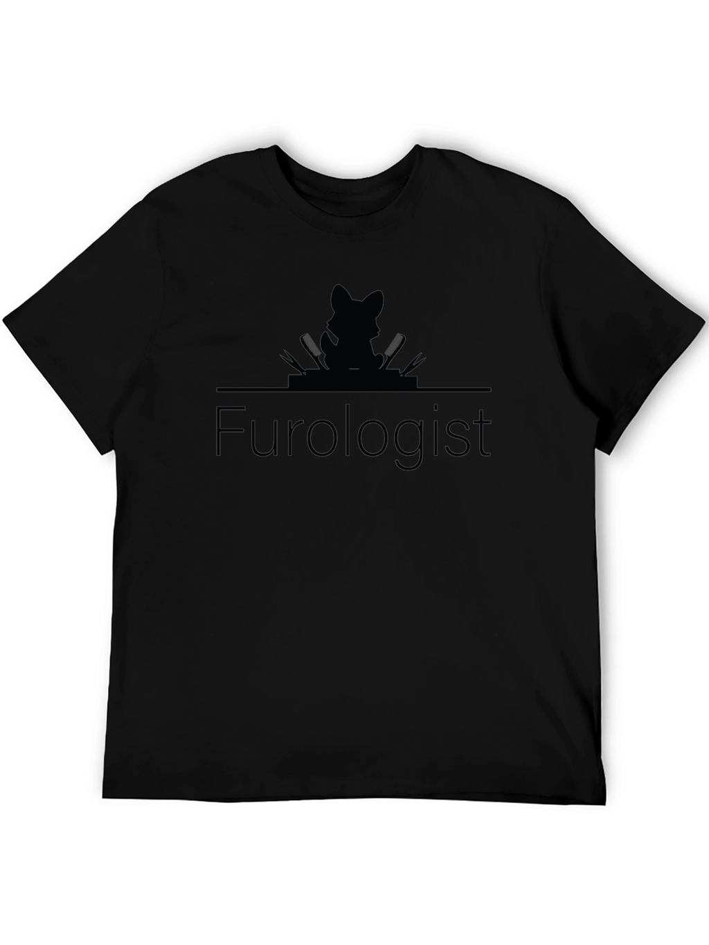 Fur-ologist Black T-Shirt