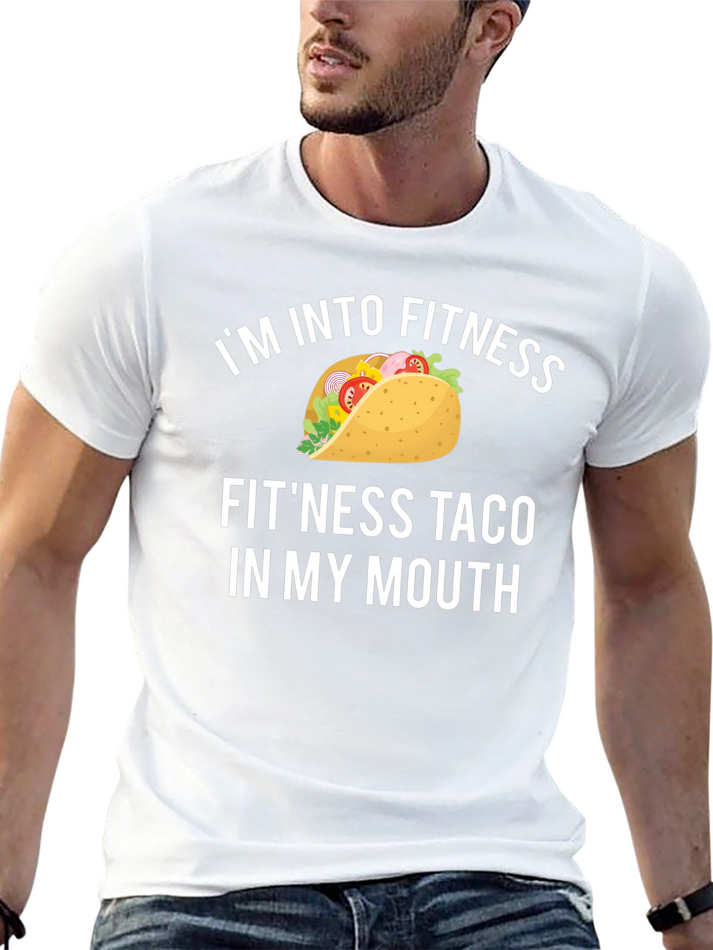 Fitness Taco Graphic T-Shirt