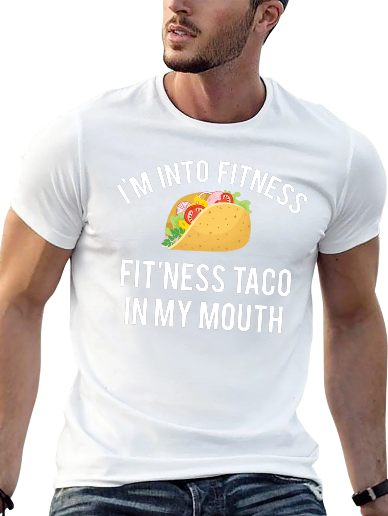 Fitness Taco Graphic T-Shirt