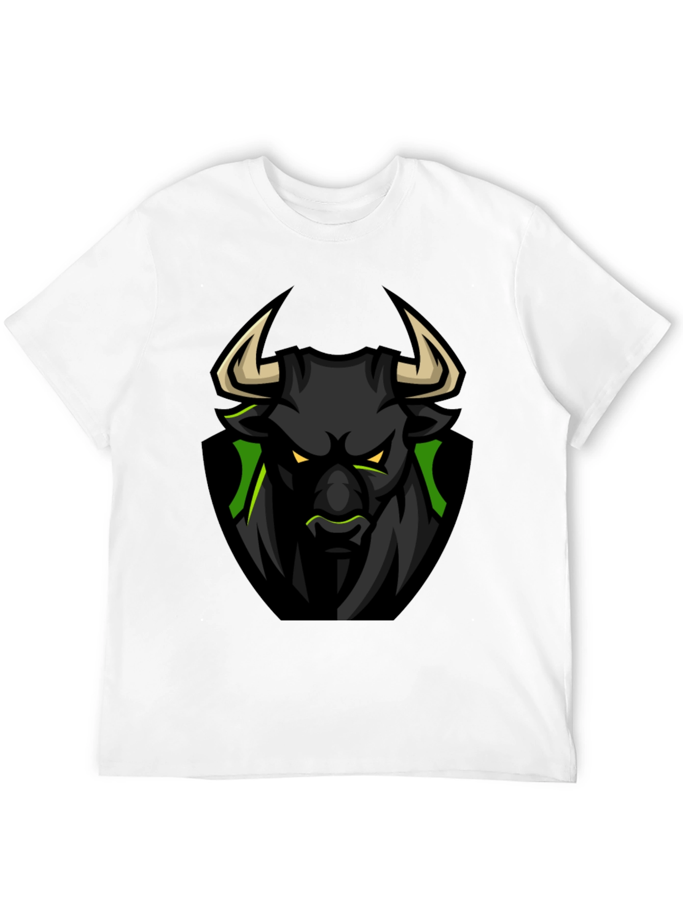 Black Bull Graphic Tee - Fierce Design