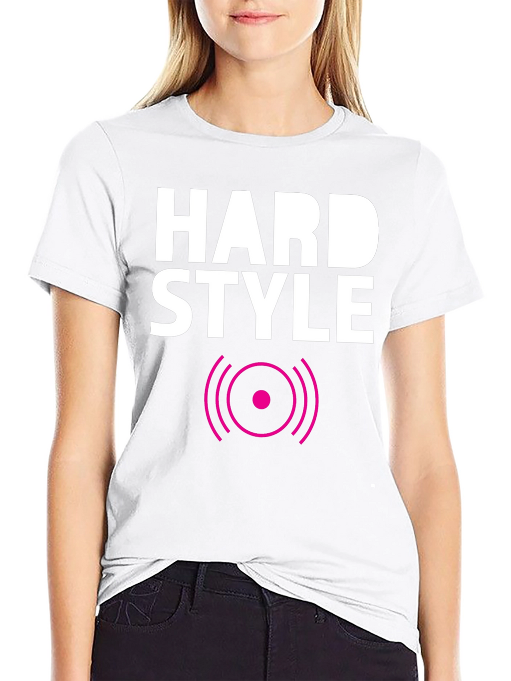 Hard Style Black T-Shirt EDM Music Rave Tee