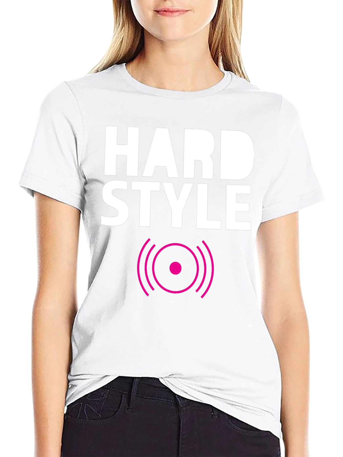 Hard Style Black T-Shirt EDM Music Rave Tee