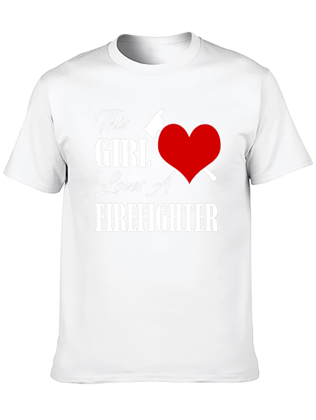 This Girl Loves A Firefighter T-Shirt