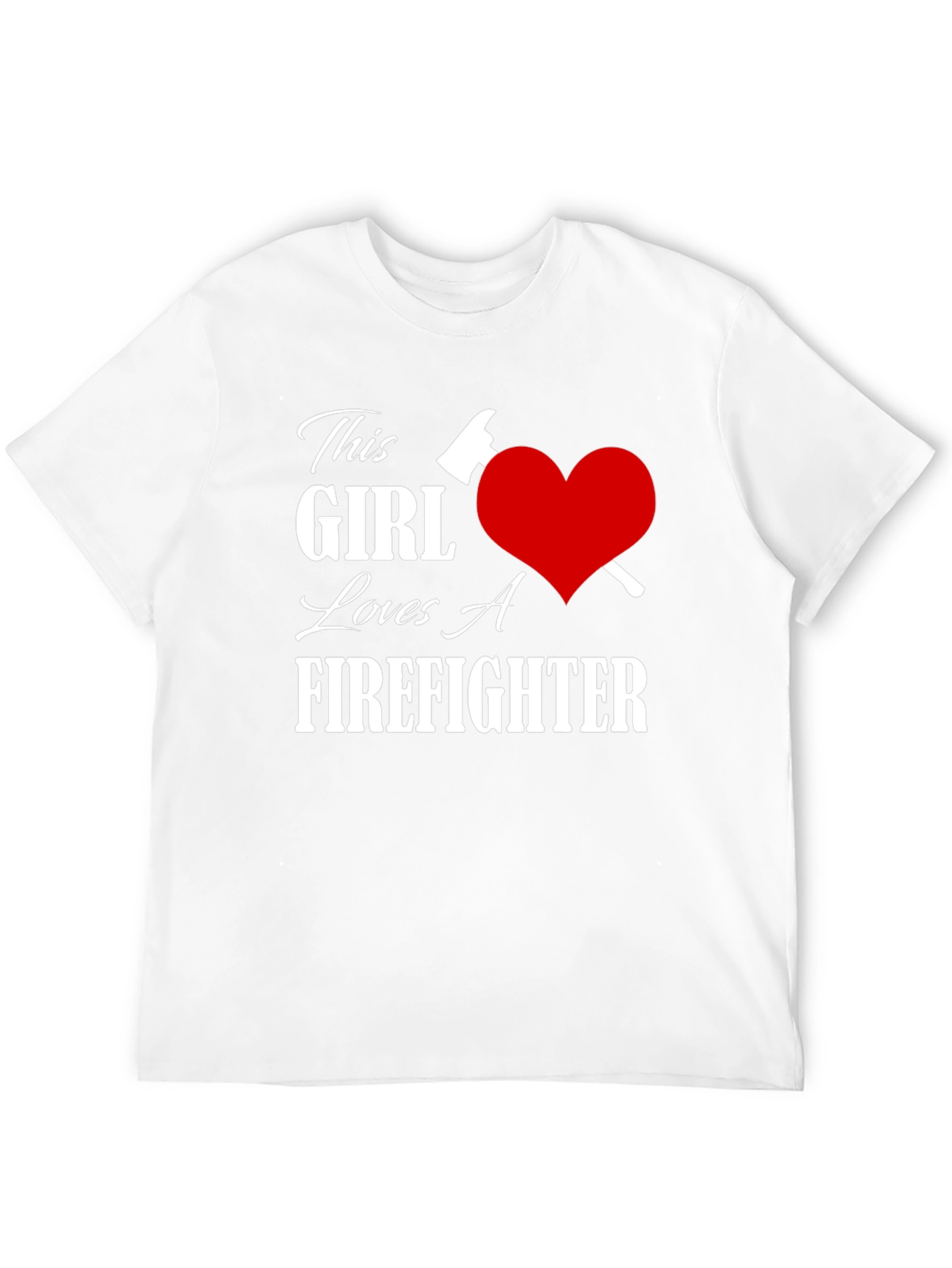 This Girl Loves A Firefighter T-Shirt