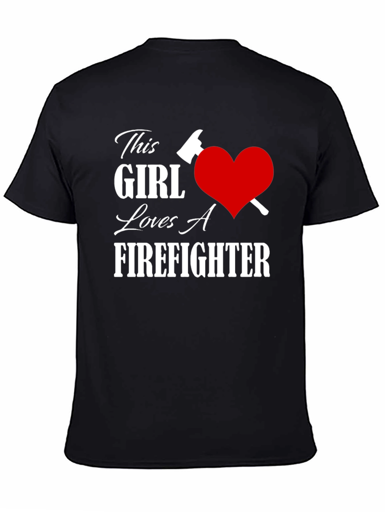 This Girl Loves A Firefighter T-Shirt