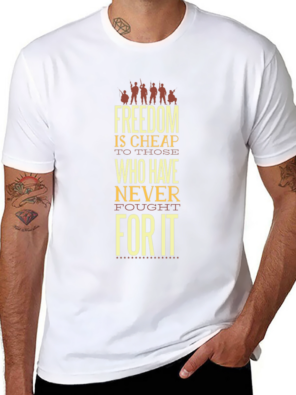 Freedom T-Shirt - Honor the Brave
