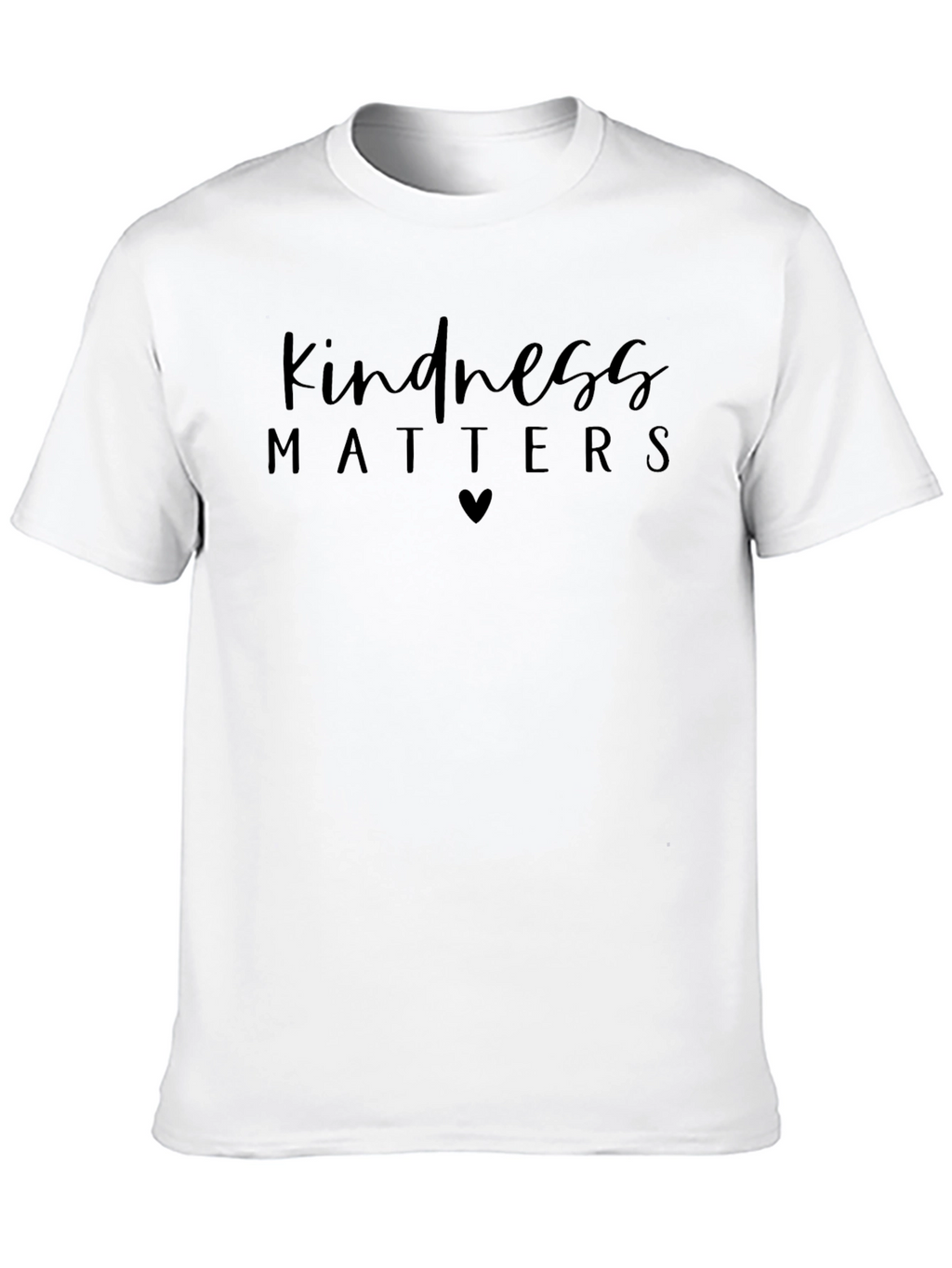 Kindness Matters Graphic Tee - Black