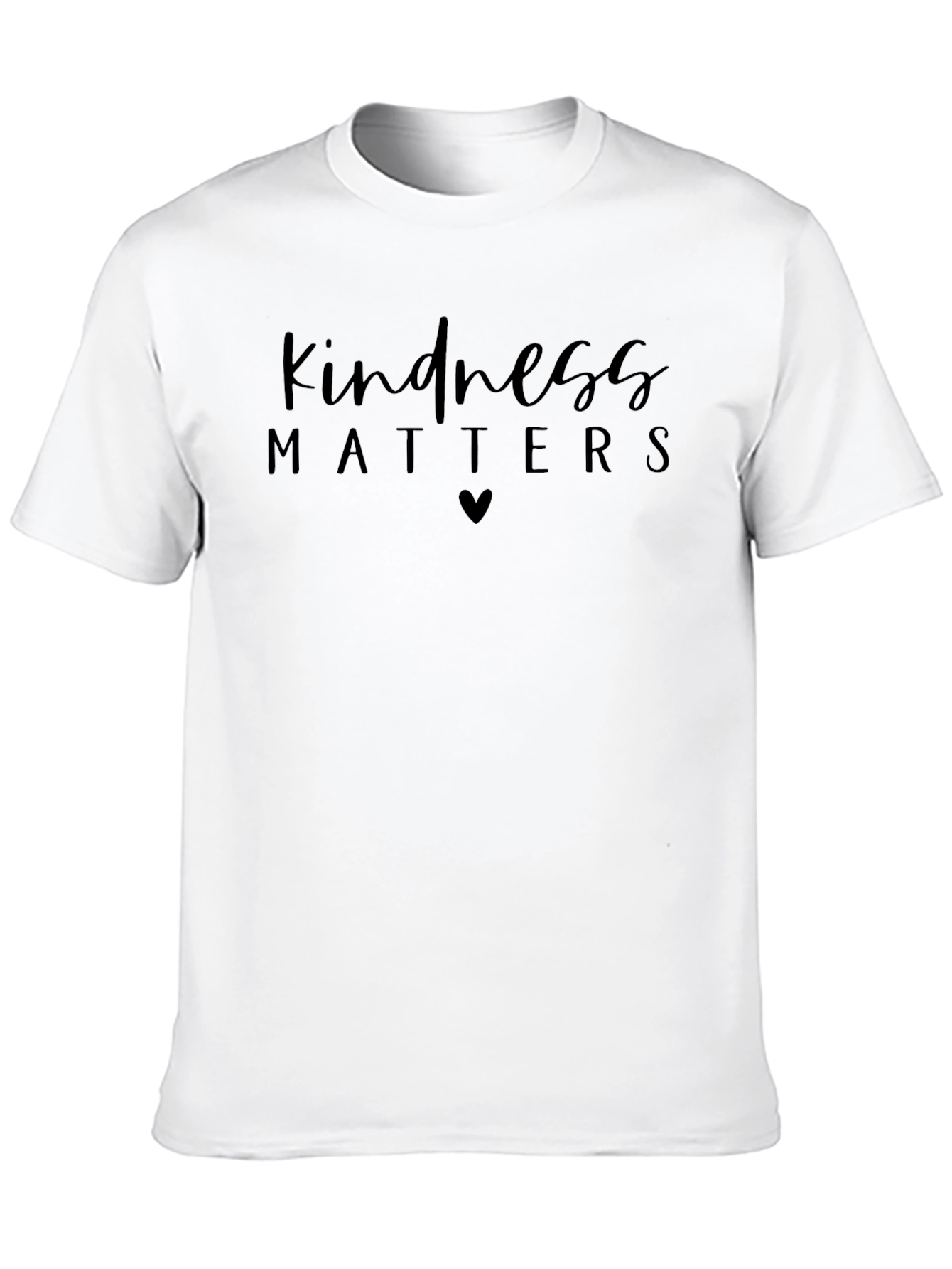Kindness Matters Graphic Tee - Black