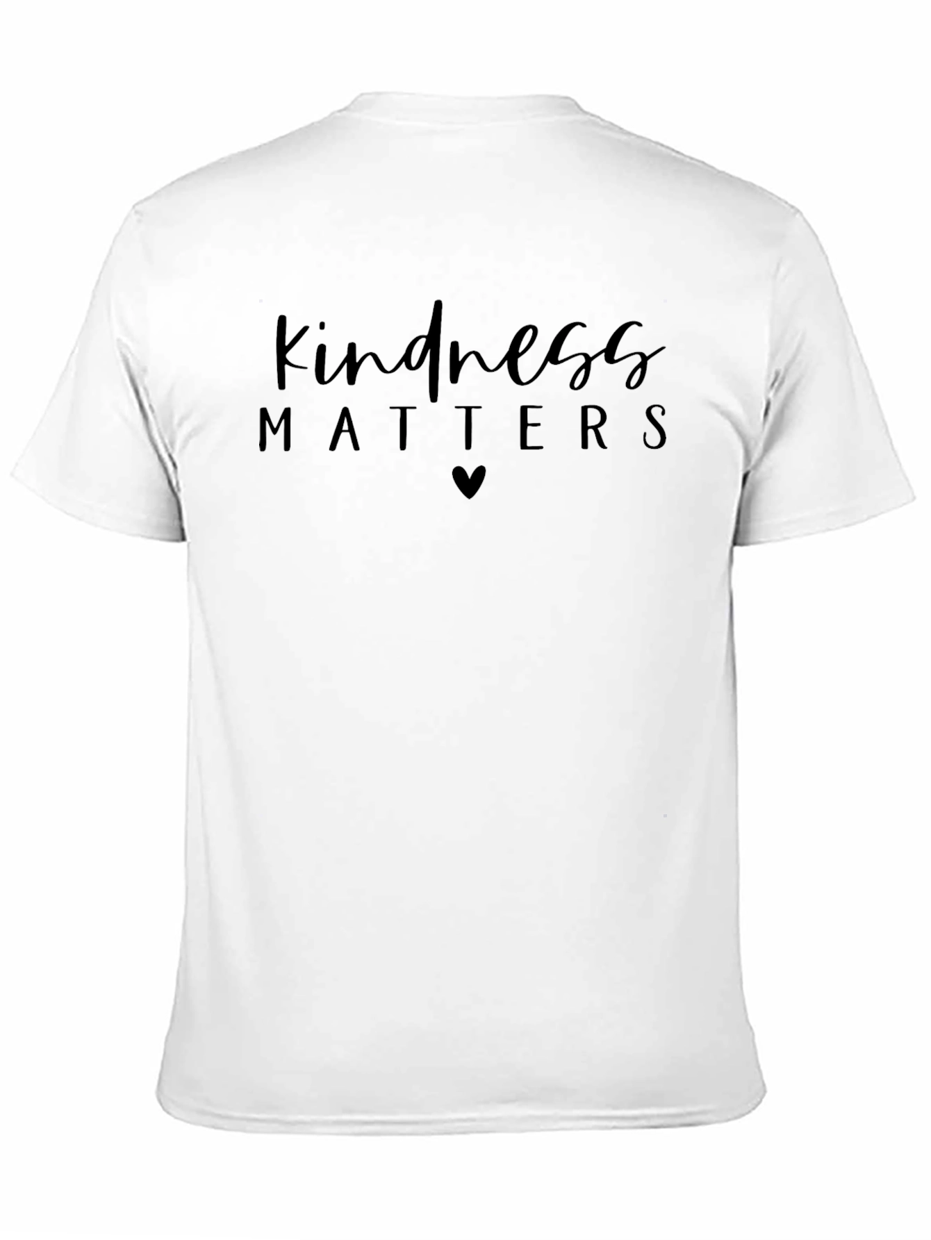 Kindness Matters Graphic Tee - Black