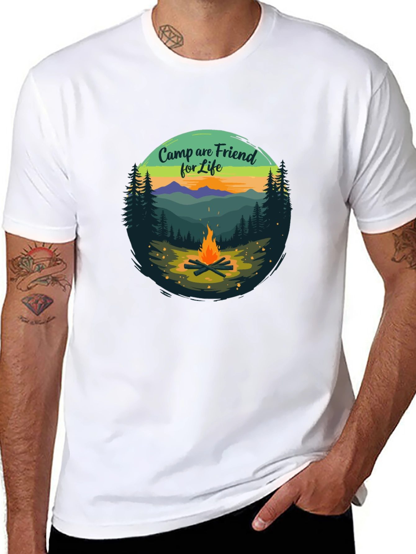 Camp are Friends for Life Tee