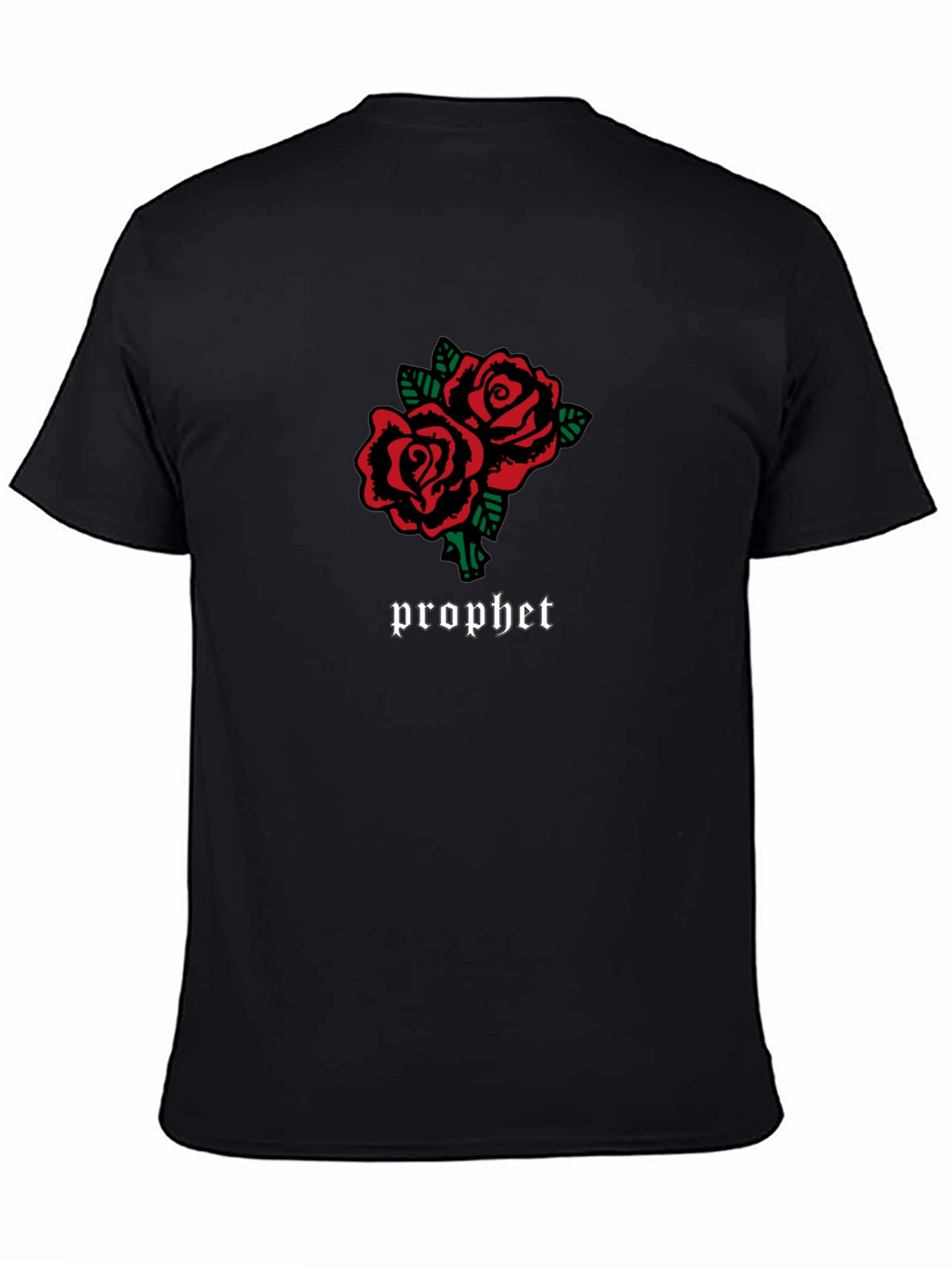 Prophet Rose Graphic Black T-Shirt