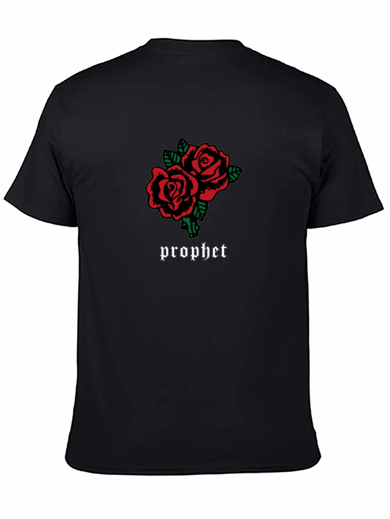 Prophet Rose Graphic Black T-Shirt