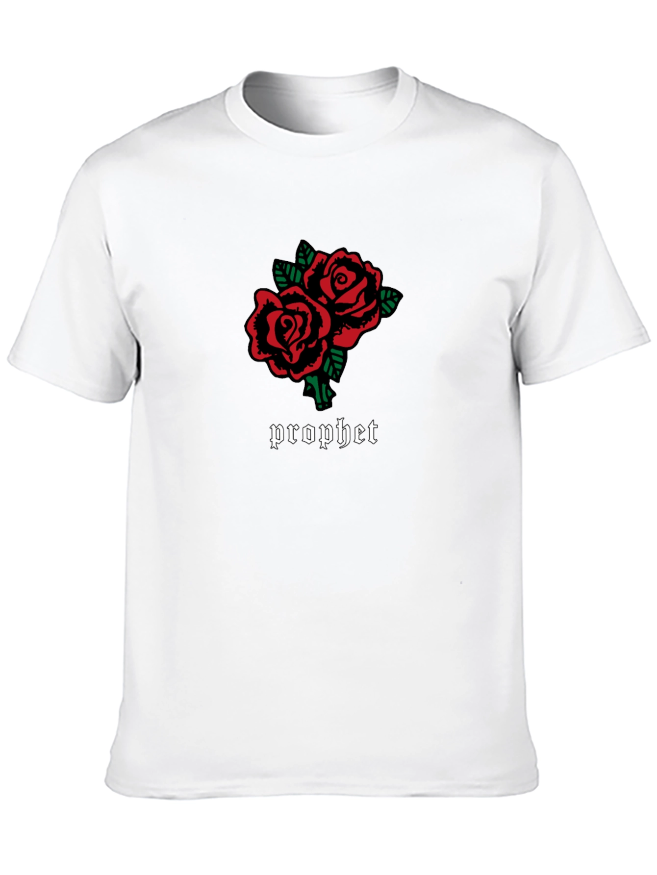 Prophet Rose Graphic Black T-Shirt