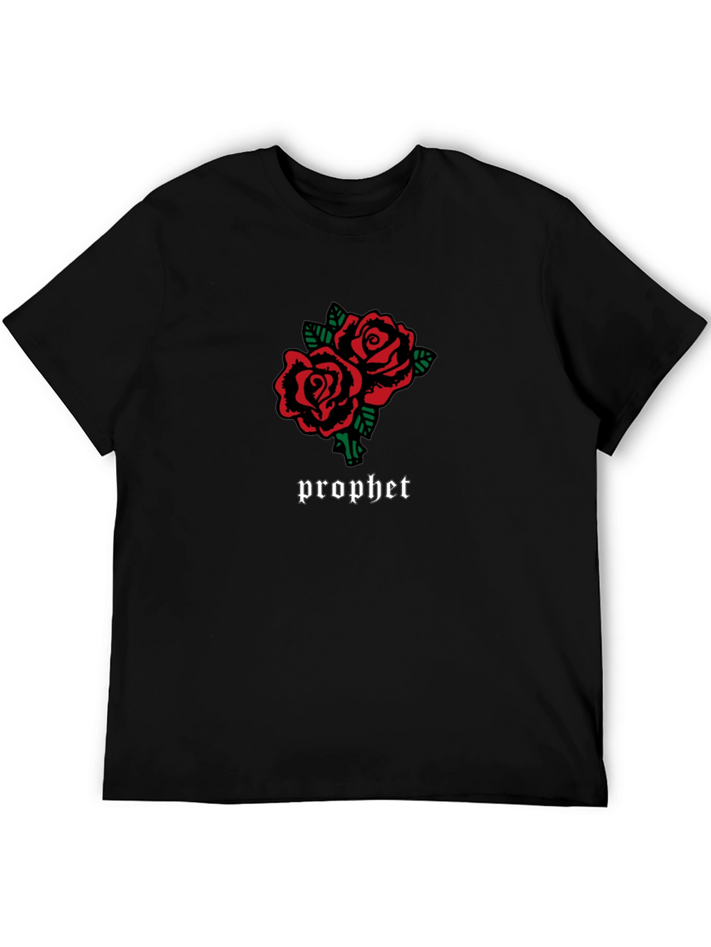 Prophet Rose Graphic Black T-Shirt