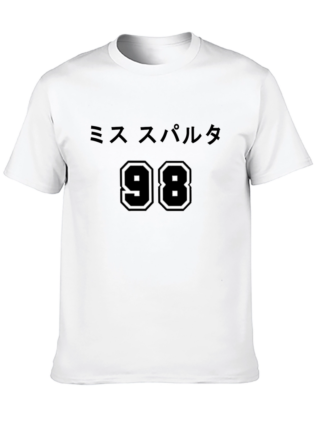 Black Miss Sparta 98 Graphic Tee
